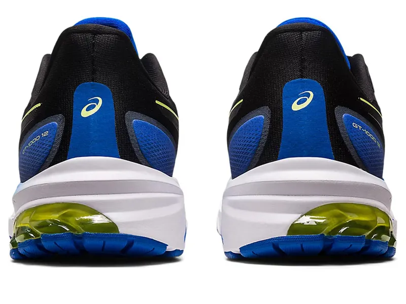 Asics Men's GT-1000 12 Black/Glow Yellow-4